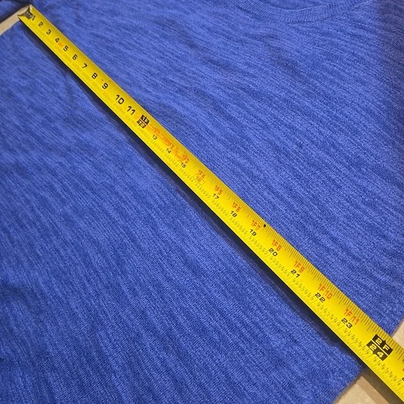 Anthropologie Moth Doman Sleeve Tunic Sweater Blue L - Picture 6 of 9